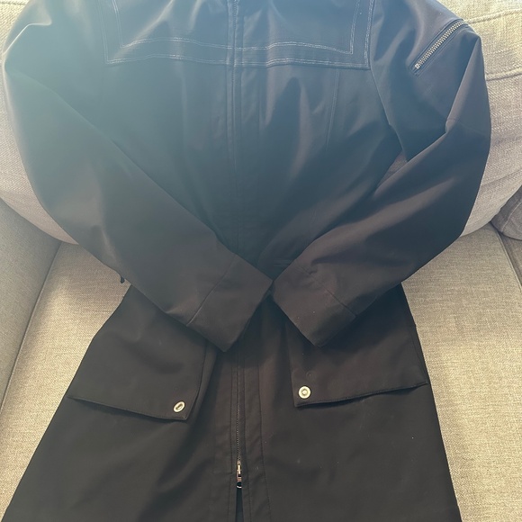 Roots Yoga Winter Coat Jacket with hidden hood - Picture 1 of 3